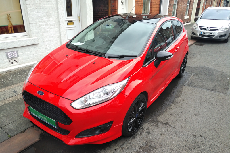 Illustration for article titled Today's clean, Ford Fiesta. (Late night repost))